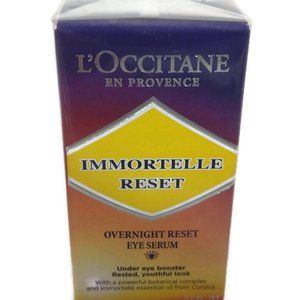 L’Occitane Immortelle Overnight Reset Eye Serum 15ML New Sealed
